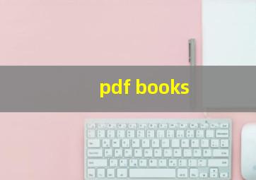 pdf books